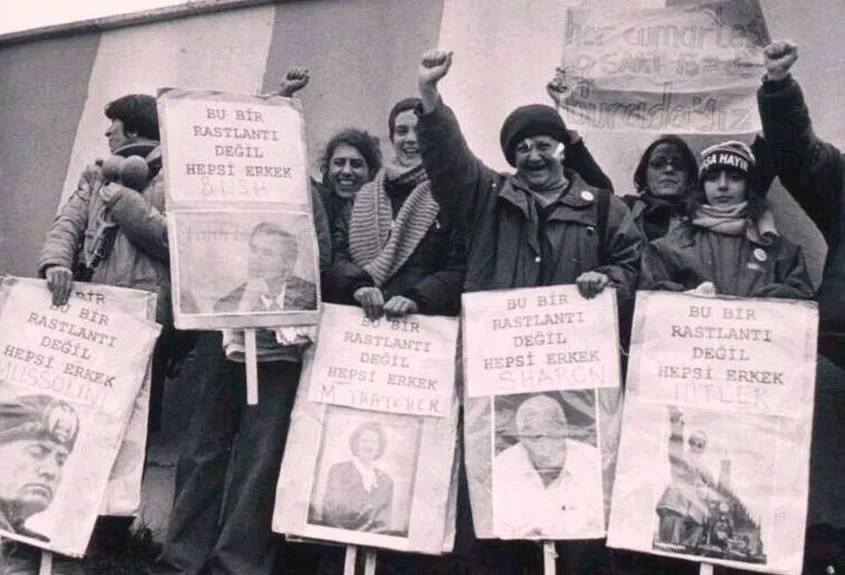 2003 FGY Ilk Feminist Gece Yuruyusu Oncesi Kaynak Birartibir