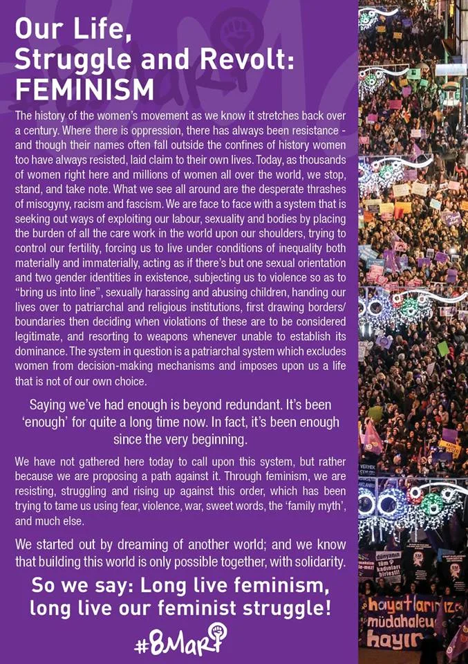 2018 Feminist Gece Yuruyusu Basin Metni Ingilizce Gorsel