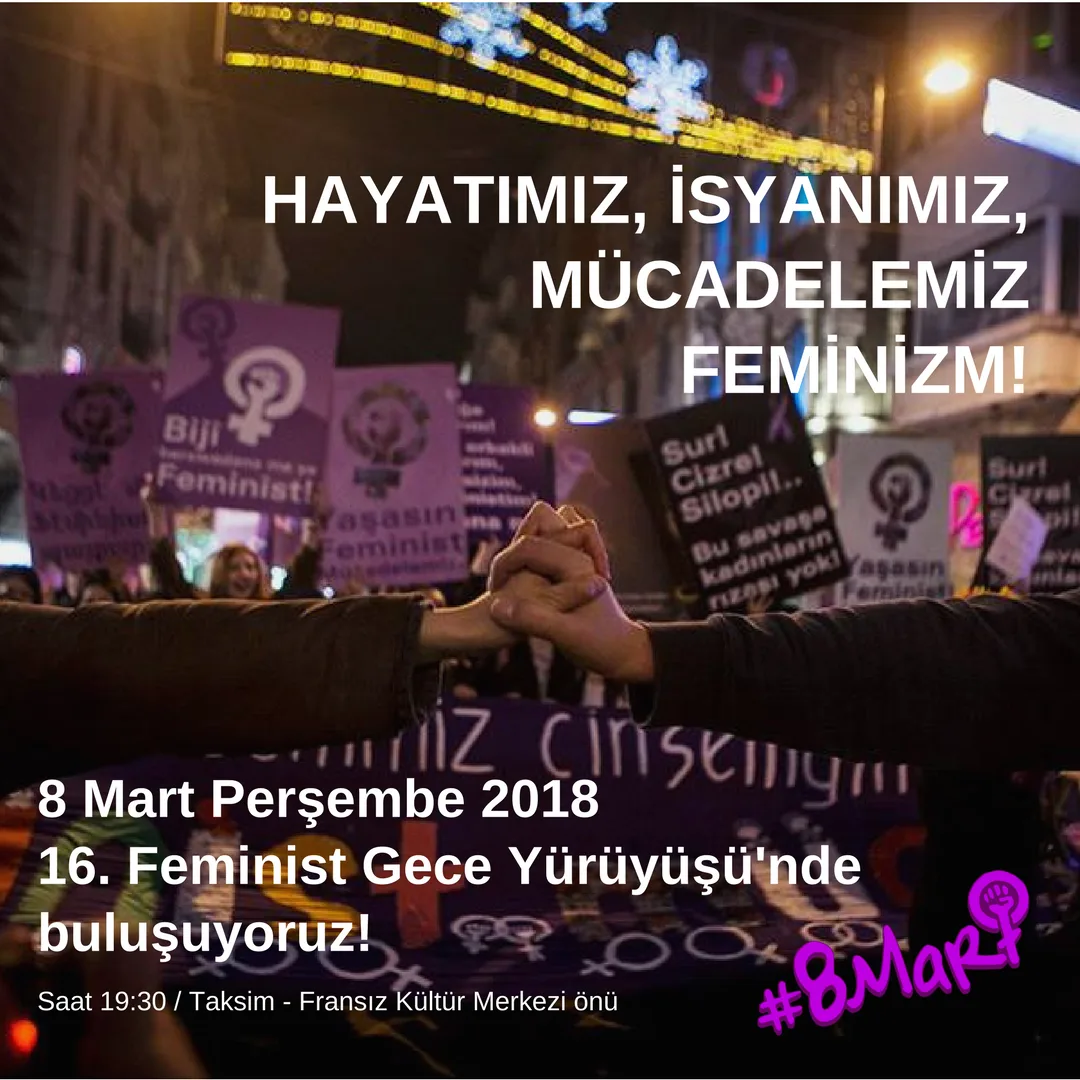 2018 Feminist Gece Yuruyusu Cagri Gorsel Kare 2