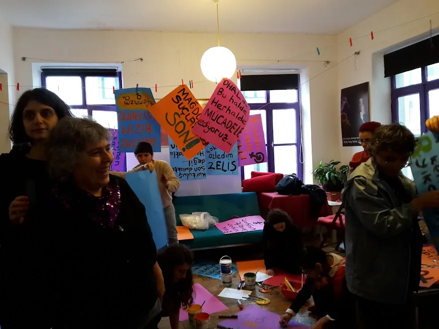 2018 Feminist Gece Yuruyusu Hazirlik