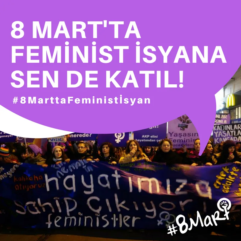 2018 Feminist Gece Yuruyusu Sosyal Medya Eylemi 8