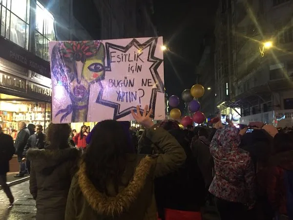 2018 Feminist Gece Yuruyusu 5harfliler