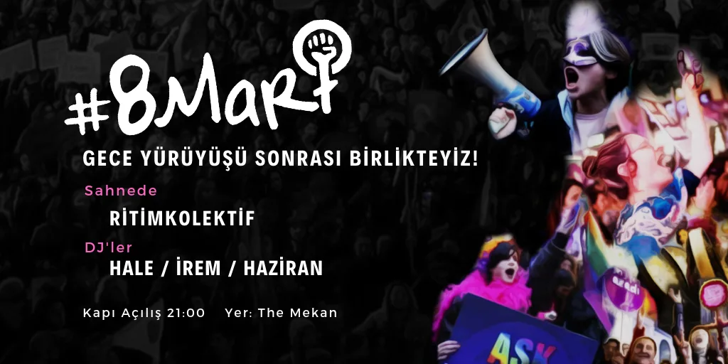 2019 Feminist Gece Yuruyusu Parti Gorsel 3