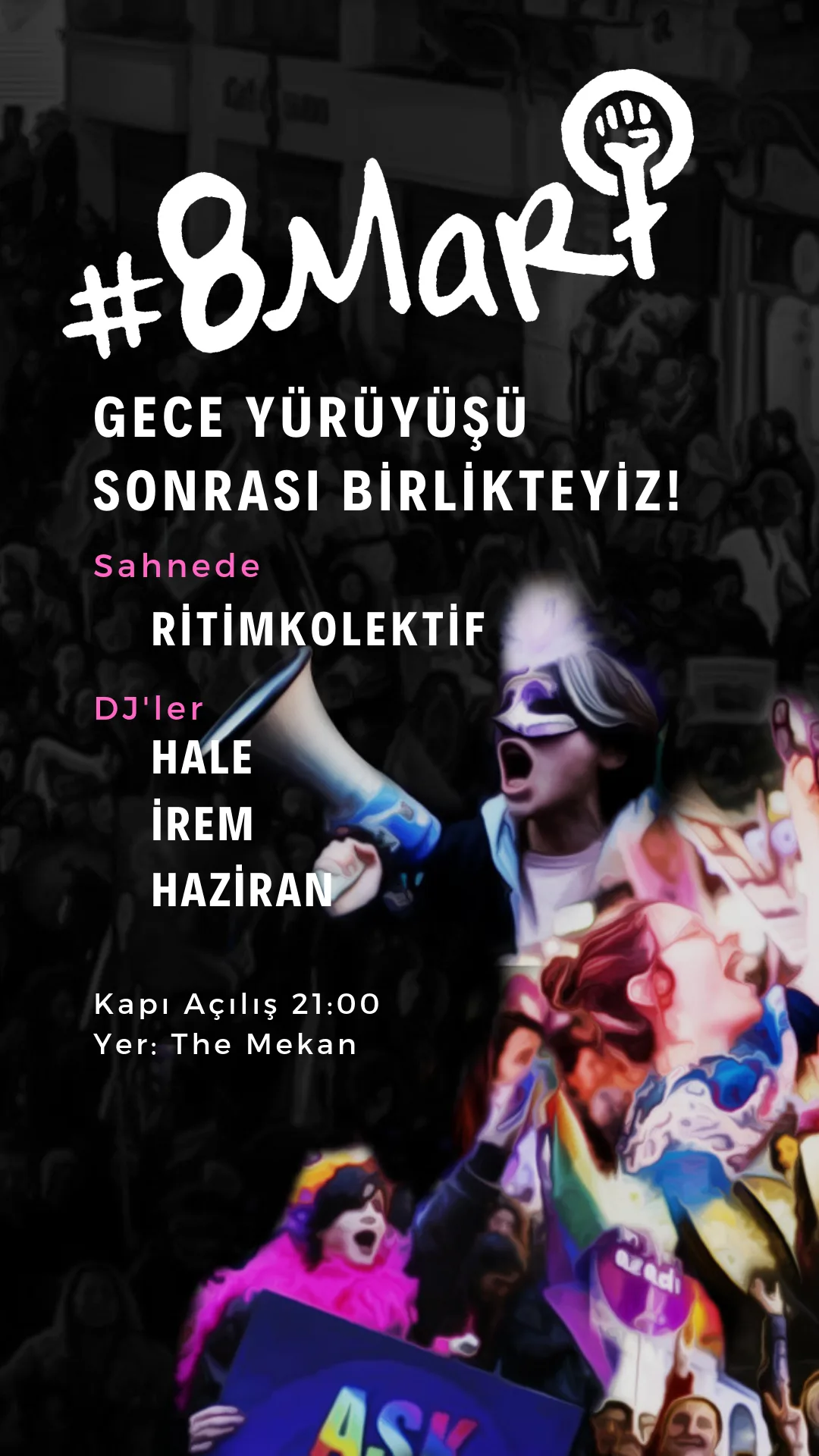 2019 Feminist Gece Yuruyusu Parti Gorsel 4
