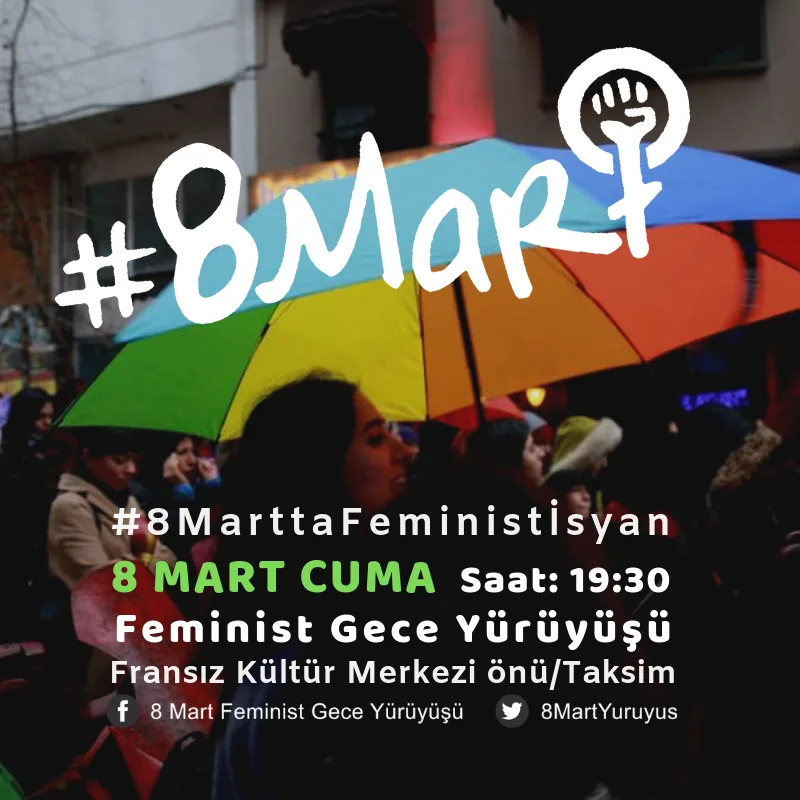 2019 Feminist Gece Yuruyusu Sosyal Medya Eylemi 4