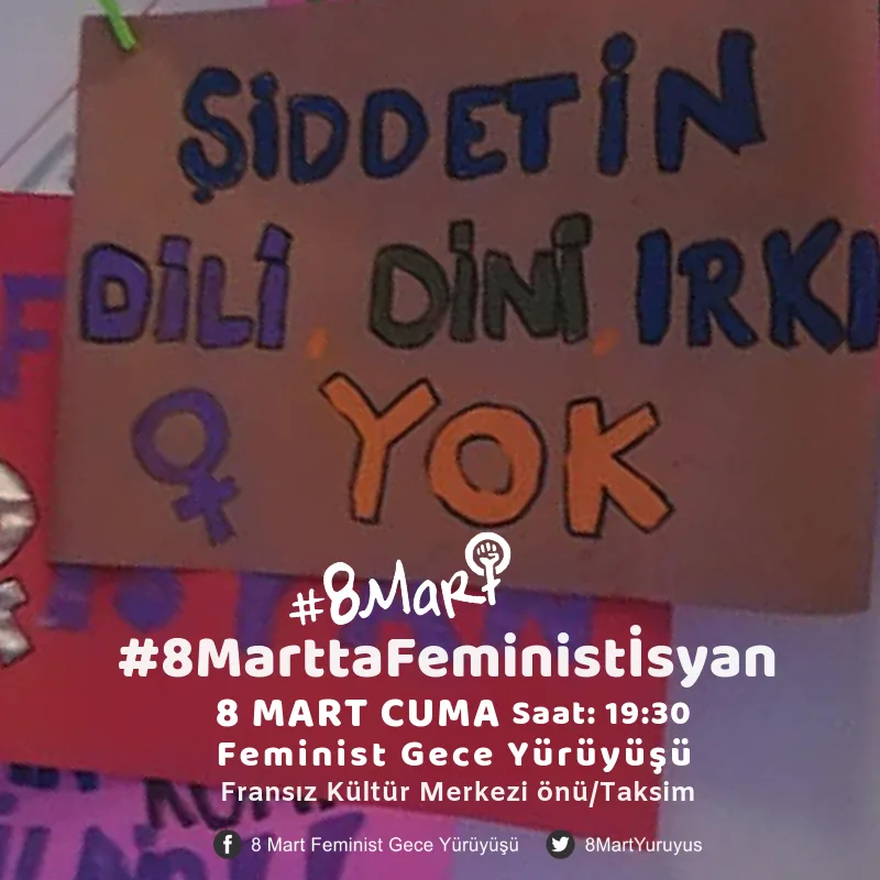 2019 Feminist Gece Yuruyusu Sosyal Medya Eylemi 5