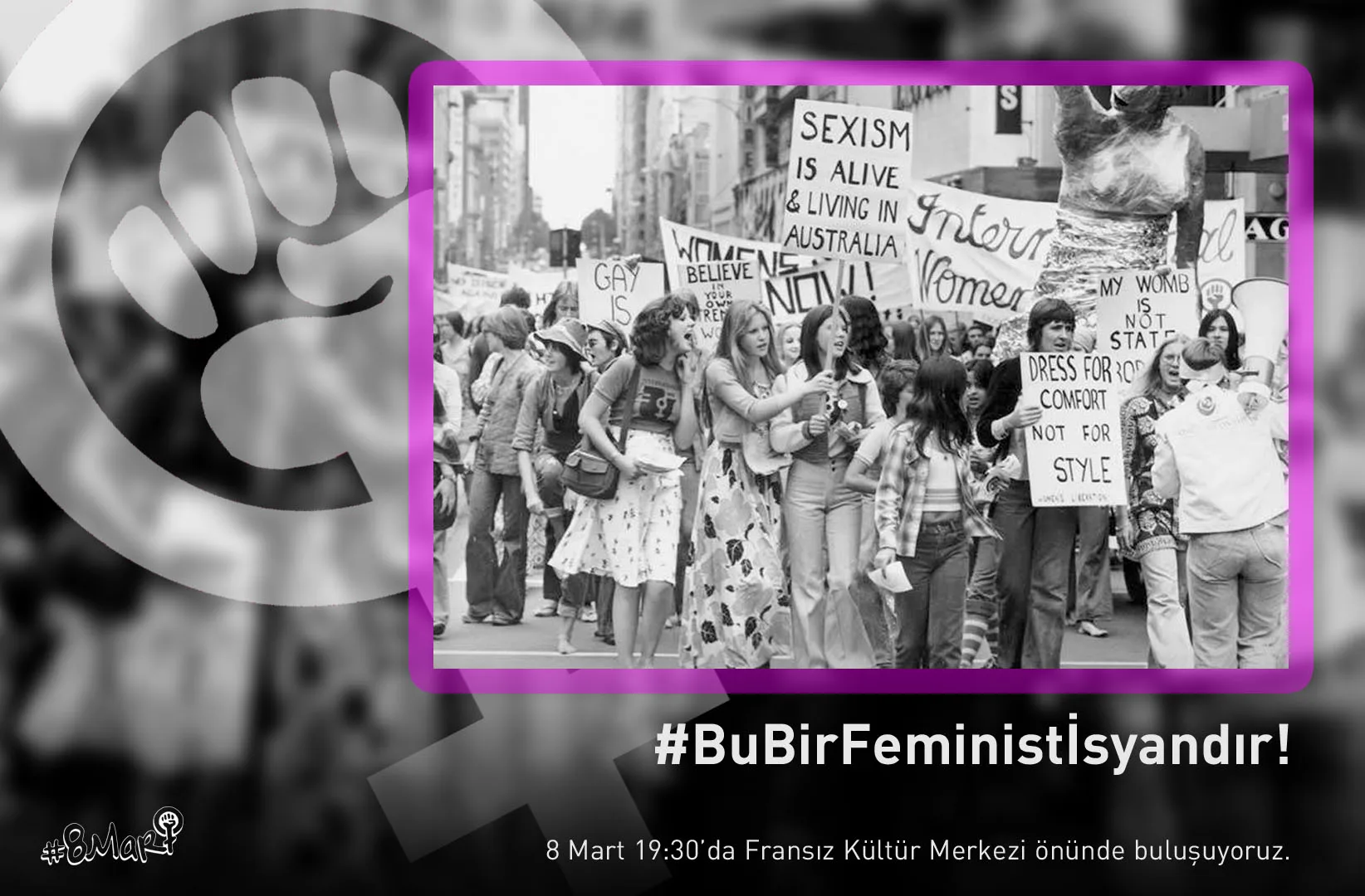 2019 Feminist Gece Yuruyusu Sosyal Medya Eylemi Bu Bir Feminist Isyandir 1669