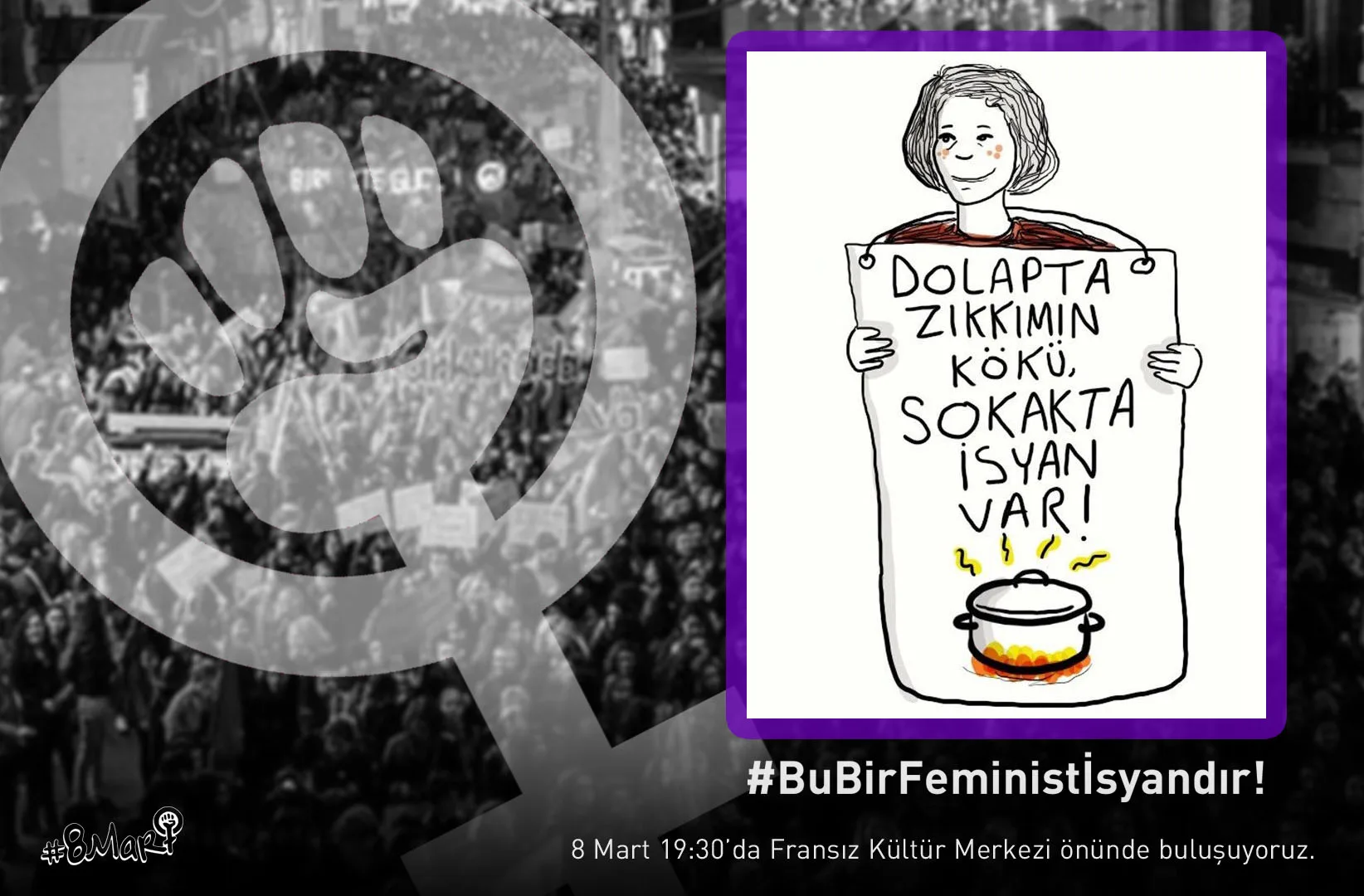2019 Feminist Gece Yuruyusu Sosyal Medya Eylemi Bu Bir Feminist Isyandir